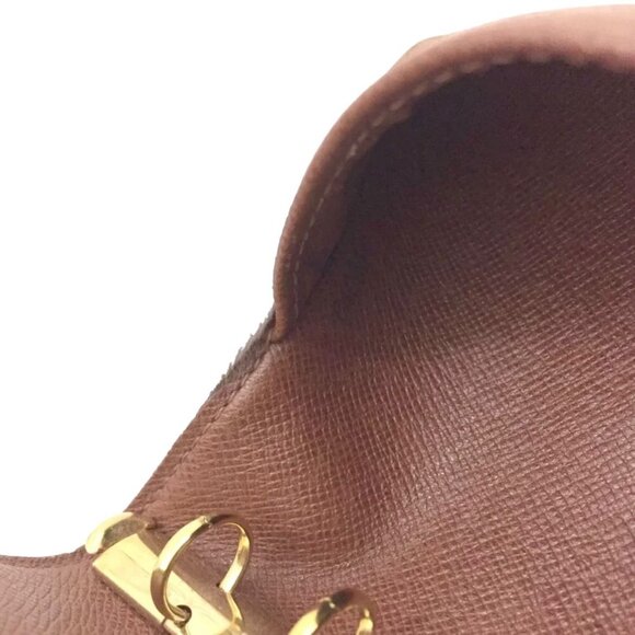 Louis Vuitton: Monogram "LV" Logo & Leather Folding Wallet/Agenda #030 - Picture 7 of 7